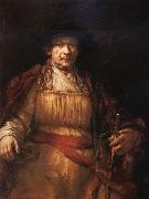 Rembrandt van rijn Self-Portrait painting